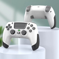Compatible avec iOS/Android/PC/Switch avec moteur à vibrations, manette de jeu sans fil Bluetooth à double joystick