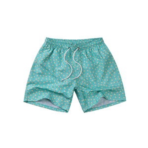 Pantaloncini da spiaggia estivi in poliestere 100% eleganti da uomo di fascia alta e impermeabili con motivo animale costumi da bagno Premium - Product Image 1