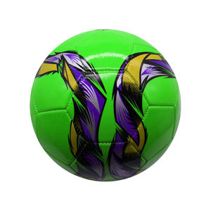 Match d'entraînement professionnel ballon de football nouveau Style taille 3 4 5 Logo bleu personnalisé Football en PVC - Product Image 4
