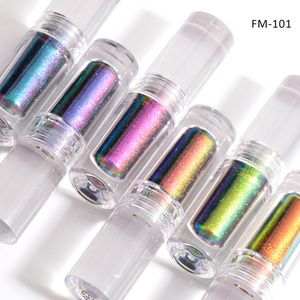 Gel cromado para uñas, efecto espejo para uñas, líquido cromado mágico, semipermanente, polvo Aurora, materiales de manicura - Product Image 1