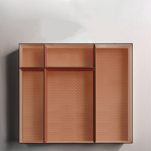 Venta al por mayor cajón maquillaje caja de almacenamiento de plástico artículos diversos cosméticos contenedor cocina cubiertos divisor escritorio artículos diversos organizador - Product Image 3