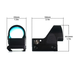 BANGBANG Mini Adjustable Aluminum Waterproof <b>Reflex</b> Red Dot <b>Sight</b> for Hunting OEM/ODM - Product Image 6