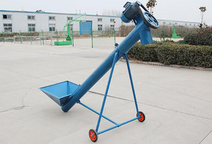 Hạt thép carbon thẳng đứng thang máy Ngô lúa mì thức ăn gia súc Thức ăn viên tự động trung chuyển băng tải trục vít xoắn ốc - Product Image 5