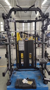 Alta calidad al por mayor ajustable Smith Machine Gym Squat Rack Fitness Gym Equipment Cable Motion Compact Functional Trainer - Product Image 3