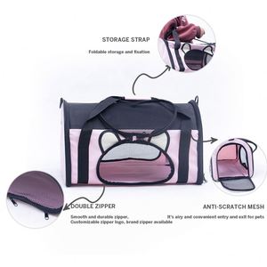 Portable Airline Approved Breathable Transport Cat Bag Outgoing Breathable Pets Shoulder Bag Carrying Handbag - Product Image 6