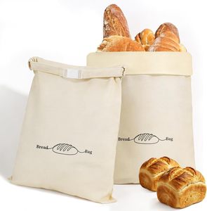 Sacs à pain à la levure maison avec fermeture éclair 13"x17" en coton doublé de <span class=keywords><strong>cire</strong></span> <span class=keywords><strong>d</strong></span>'<span class=keywords><strong>abeille</strong></span> naturelle, adaptés au congélateur, pour garder le pain frais - Product Image 1
