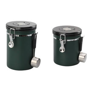 Récipient de stockage de grains de café en acier inoxydable hermétique avec suivi de la date et cuillère - Product Image 5