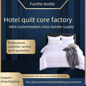 Hotel Pensión Xia Edredones Juego de <span class=keywords><strong>cama</strong></span> para todas las estaciones Manta suave con plumas de terciopelo Ropa de <span class=keywords><strong>cama</strong></span> de casa de huéspedes gruesa Sábanas para - Product Image 2