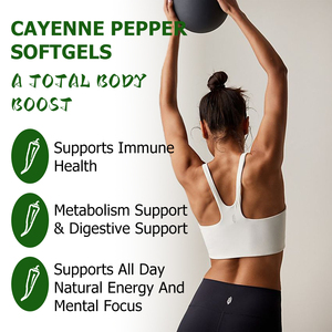 Cápsulas de Pimienta de Cayena de Marca Privada, Favorecen la Salud Inmunológica, Apoyan el Metabolismo, Favorecen la Digestión, Contiene Extracto de Boswellia - Product Image 6
