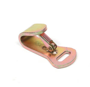 2025新品1インチプッシュボタンフラットフックミニフックキーパー付きタイダウンストラップ用 - Product Image 4