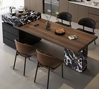 Ensemble de meubles de cuisine commerciale de luxe de style américain moderne, comprenant un canapé, des chaises trônes et une tête de lit, finition acrylique, écologique, haut de gamme