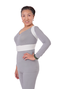 डॉक्टर सिफारिश पुरुषों और महिलाओं सफेद हल्के वजन मैग्नेट आर्थोपेडिक पढ़नेवाला वापस आसन - Product Image 5