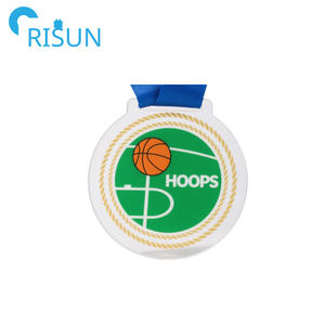 Medalla de acrílico transparente al por mayor 1st 2nd 3rd, medallas personalizadas de fútbol, baloncesto, correr, natación, Medalla acrílica - Product Image 6