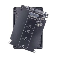 Placa de transferencia de puerto serie NGFF a SATA3 para SSD M.2, caja integrada para disco duro de computadora, en stock