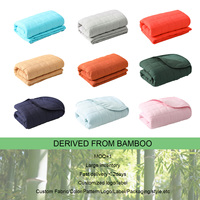 Couverture matelassée légère pour berceau de bébé en bambou biologique, super douce, matelassée, prête à être expédiée