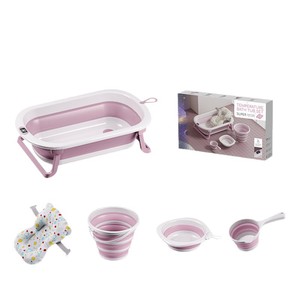 Set de Bañera Plegable para Bebés, Tamaño Grande, con Monitor de Temperatura para Recién Nacidos y Niños Pequeños - Product Image 2
