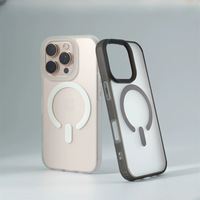 Coque PC translucide magnétique effet mat antichoc et anti-traces de doigts pour iPhone 18 17 Pro Max – Vente Flash