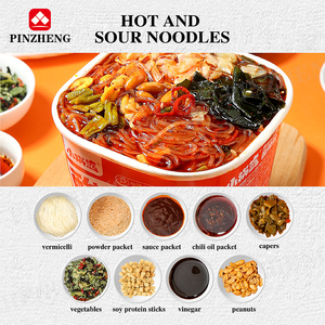 Fideos de Arroz Coreanos Buldak con Aceite Picante, Fideos de Patata Agridulces, Fideos Picantes con Sabor a <span class=keywords><strong>Pollo</strong></span> y Pimienta Negra - Product Image 2