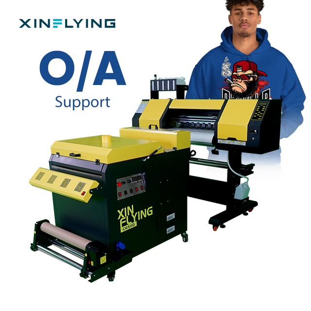 XinFlying A1dtf Inkjet Machine Printer 60cm Set 2pcs Original I3200 Printheads with Hoson Mainboard T-shirt Printer Dtf