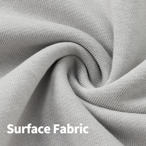 Pháp Terry lót 380 GSM 85% cotton 15% Polyester nặng OEM tùy chỉnh in logo mùa thu unisex Crew Neck Áo - Product Image 3