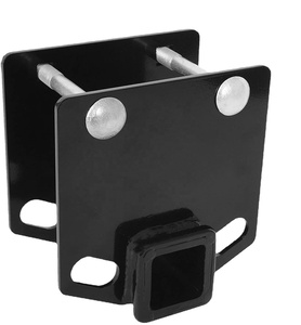 Récepteur d'attelage de pare-chocs pour RV <span class=keywords><strong>2</strong></span> <span class=keywords><strong>pouces</strong></span> pour poutres de pare-chocs de 4 <span class=keywords><strong>pouces</strong></span> <span class=keywords><strong>Adaptateur</strong></span> de remorquage de <span class=keywords><strong>remorque</strong></span> pour porte-bagages Porte-vélos de remorquage - Product Image 3