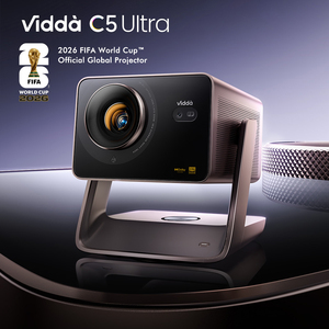 Proyector Oficial de la Copa 2026 Hisense Vidda Ultra 4K UHD Láser 4400 CVIA Lúmenes, Proyector Inteligente DLP Ultra 4K con Triple Láser para el Hogar - Product Image 1