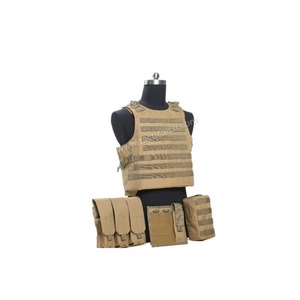 Chaleco Táctico Oxford 600D para Hombre, Chaleco de Combate, Chaleco Molle, Portaplacas - Product Image 4