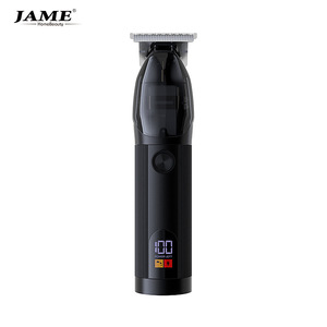 Tondeuse à cheveux électrique Yoshimi JM-758, lame en acier inoxydable, design transparent, double fonction, rechargeable, outil de coiffure de qualité professionnelle - Product Image 1