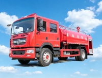 Camión de Bomberos Dongfeng 4x2 con Tanque de Agua para Rescate Forestal, Nuevo, Diésel, Flujo de Bomba de 30-40L/s, Tanque de 3001-5000L, Alcance de 55-65m, ¡Oferta Caliente!