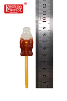 Sucette sifflet Cola multicolore saveur fruits mélangés bonbon dur sucré emballage créatif en boîte