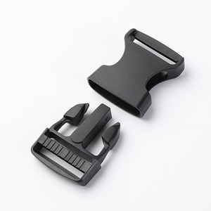 Boucle latérale en plastique Jiuyuan noire durable pour sacs Printemps 2023 - Product Image 3