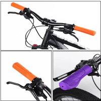 Poignées de guidon de vélo, Poignées antidérapantes en caoutchouc pour enfants pour BMX VTT Cruiser Scooter VTT Tricycle