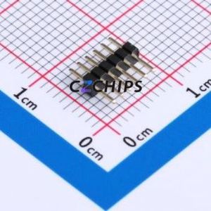 MTP315-1106S1 Pin Header Through hole Component (THT),P=1.27mm Connector 1x6P 1.27mm Single Row 6P - Product Image 2