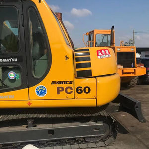 La bonne condition KOMATSU mini excavatrice de 6 tonnes/japonais original a fait utilisé des excavatrices bon marché utilisées de KOMATSU PC60-7 PC78 PC55 mini excavatrices - Product Image 1