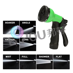 Pistolet de pulvérisation à 8 modes, avec jet en brume, à angle réglable, à cône central large et à jet plat, pour l'arrosage des plantes, le lavage des voitures et des animaux domestiques, et le nettoyage des sols - Product Image 4