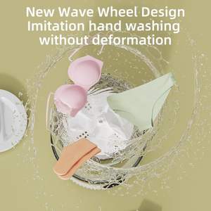Mini Lave-linge Portable Sans Fil Nouveau Modèle Petit Automatique pour Sous-vêtements et Bas - Product Image 2