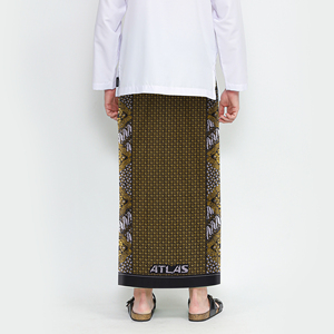 ผ้าซารองขายส่งสำหรับชาวมุสลิม อินโดนีเซีย ผ้าซารองผู้ชายแบบมุสลิม ATLAS ผ้าซารองสำหรับผู้ชาย ลาย BHS ลายยอดนิยม ลายเซราซี BHS ผ้าบาติกอินโดนีเซีย - Product Image 3