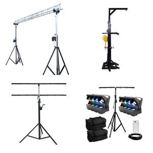 Soporte de Elevación Telescópico Móvil de 6M de Altura, Soporte Cuadrado para Iluminación de Eventos, Soporte de Manivela, Certificado FS TUV, Aleación de Aluminio - Product Image 2