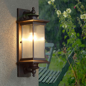 Lampe murale extérieure traditionnelle LED en alliage d'aluminium, étanche, blanc chaud 3500K, angle de faisceau de 20 degrés, garantie 10 ans, IRC 80 - Product Image 5