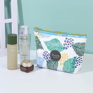 升华印花PU学生青少年女孩铅笔储物袋旅行离合器女化妆包女士化妆包洗脸袋 - Product Image 3