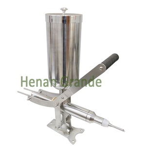 Hot Sale Commercial Spanish Donuts <strong>Churros</strong> Filler 304 Stainless Steel 5L Manual <strong>Churros</strong> Filling <strong>Machine</strong> <strong>With</strong> 3 Nozzles - Product Image 6