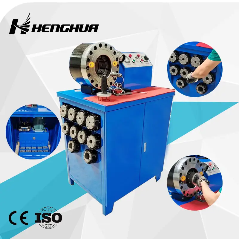 Original Factory Hydraulic Hose Press Water Hose Crimping Machine Power Steering Hose Crimp Fittings