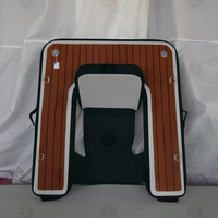 Chaise gonflable flottante portable pour la détente et les loisirs aquatiques, pour piscine, plage, lac, rivière