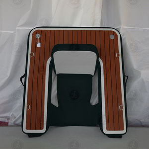 Chaise gonflable flottante portable pour la détente et les loisirs aquatiques, pour piscine, plage, lac, rivière - Product Image 2