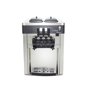 Thương mại tự động ba hương vị mềm Ice Cream Maker thiết bị 25-30 lít Máy làm kem OEM - Product Image 1