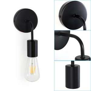 Modern wall sconce <b>light</b> <b>Black</b> iron wall lamp Handmade decorative wall <b>light</b> <b>Bathroom</b> vanity wall lighting - Product Image 2