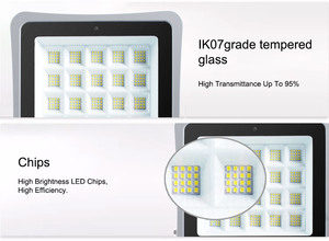 Lampadaire solaire LED tout-en-un 300W IP65 avec aluminium moulé sous pression pour jardin et éclairage, éclairage de 48 heures - Product Image 3