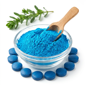 Espirulina Azul Orgánica USDA E25, Pigmento Azul Natural Antioxidante, Tabletas <span class=keywords><strong>de</strong></span> Ficocianina <span class=keywords><strong>de</strong></span> Espirulina <span class=keywords><strong>de</strong></span> Marca Privada OEM - Product Image 2