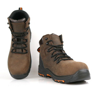 Scarpe antisicurezza impermeabili per tutte le stagioni Unisex da uomo con punta in acciaio scarponi da trekking per calzature di sicurezza per lavoro da esterno - Product Image 4