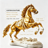 Sculpture de cheval en bronze poli, moderne, taille et couleur personnalisables, avec décor de selle, pour la maison, le bureau, le jardin, le parc, la place publique